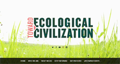 Desktop Screenshot of ecociv.org